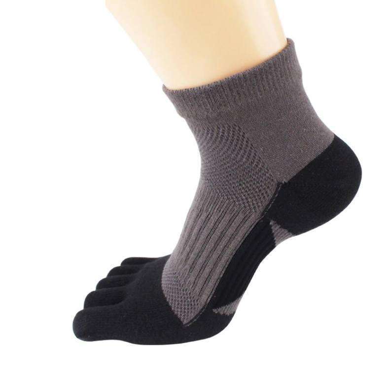 Шкарпетки з пальцями чоловічі VERIDICAL 40-44 Чорно-сірий