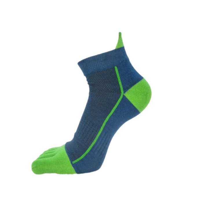 Шкарпетки з пальцями VERIDICAL 40-44 Синьо-салатовий