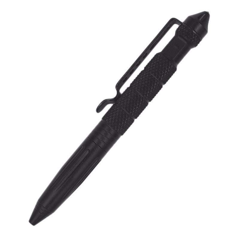 Ручка склобій кулькова металева RovTop багатофункціональна Чорні 0,7 мм