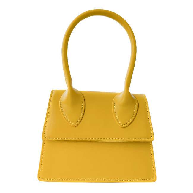Маленька сумка через плече з екошкіри Міні Жакмюс LEFTSIDE жовтий
