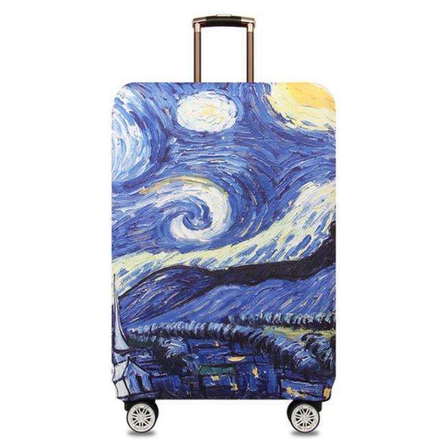Чохол для валізи Привіт від Ван Гога RunningTiger L різнокольоровий