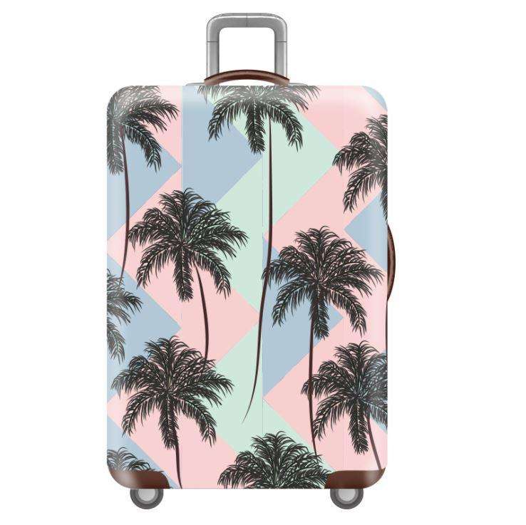 Чохол для валізи Вже на пляжі з пальмами RunningTiger S