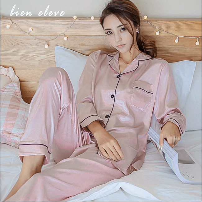Атласна піжама костюм Фламінго JULY’S SONG розмір XL рожевий