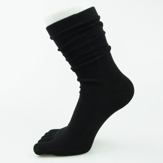 Шкарпетки з пальцями Веселка Faitolagi 37-40 Чорний
