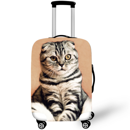 Чохол для валізи Кіт Джміль RunningTiger M різнокольоровий