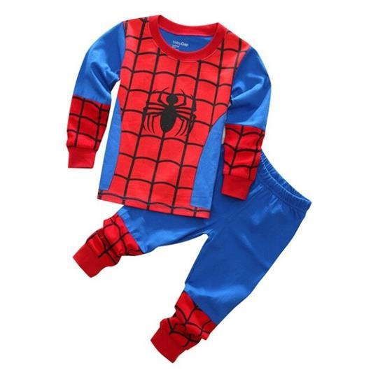 Піжама для хлопчика Людина Павук JULY’S SONG бавовняний зріст 120 червоно-синій