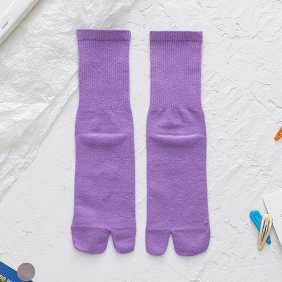 Шкарпетки табі Няшка Kiki Sox 36-40 жіночі фіолетовий
