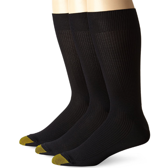 Набір чоловічих шкарпеток Manhattan Gold Toe Men’s 40-44 чорний 3 пари