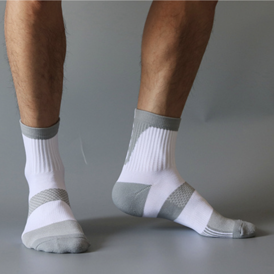 Шкарпетки спортивні Power LIE TU SHA 39-43 біло-сірий