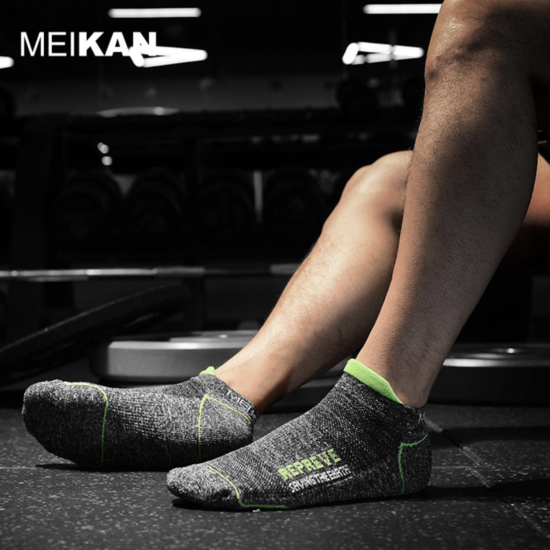 Шкарпетки для бігу Repreve MEIKAN 35-38 (2 пари) Темно-сірий