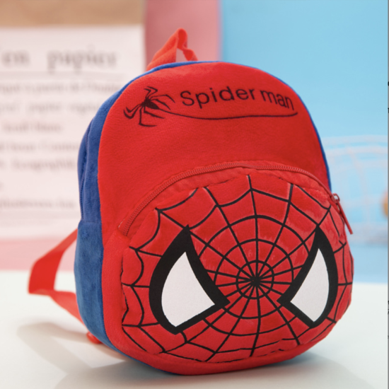 Дитячий рюкзак Людина Павук Takara Tomy плюшевий червоно-синій