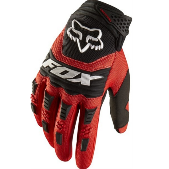 Мотоциклетні рукавички із захистом кістяшок FOX Dirtpaw XL червоний