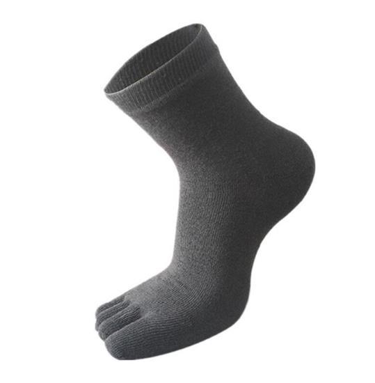 Шкарпетки з пальцями високі Онікс Five Fingers Shu 42-44 сірий