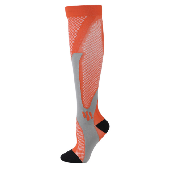 Компресійні шкарпетки гетри професійні Runner BROTHOCK 41-44 оранжевий