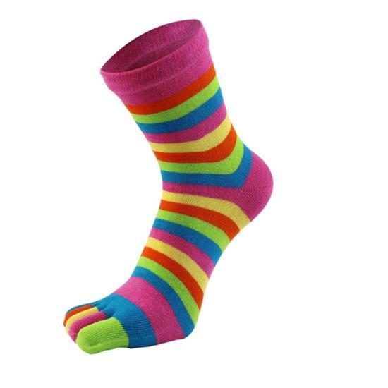 Шкарпетки з пальцями Дабл Фанні VERIDICAL 36-40 рожевий