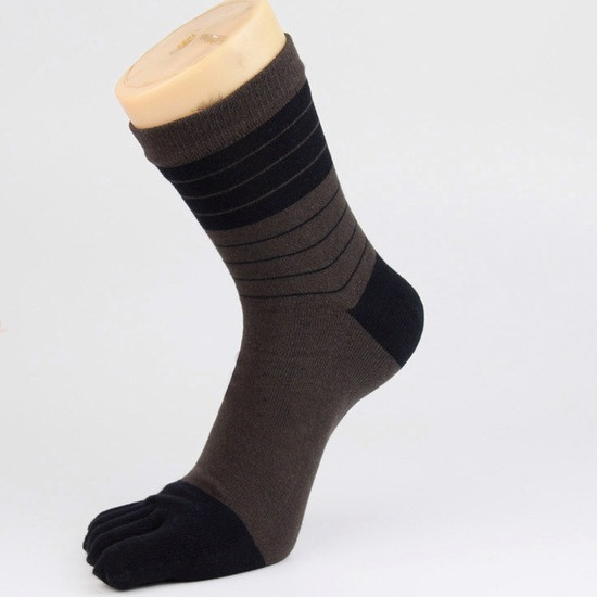 Шкарпетки з пальцями VERIDICAL 39-44 коричневий вугор