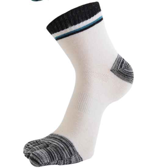 Шкарпетки з пальцями високі Хоккі VERIDICAL 40-44 білий