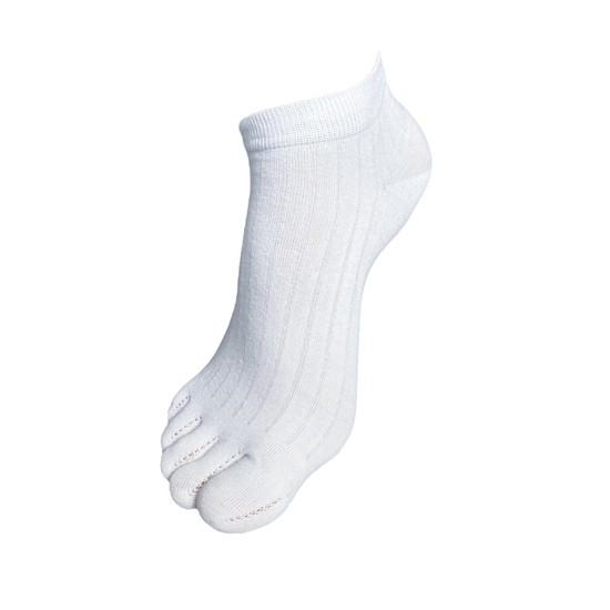 Низькі шкарпетки з окремими пальцями тонкі BRHUIXUE 38-42 білий