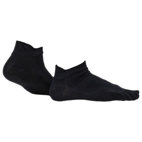 Низькі шкарпетки з пальцями жіночі Листя Mi Ting 37-40 чорний