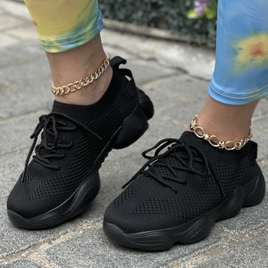 Кросівки жіночі повсякденні Shell 37 чорний