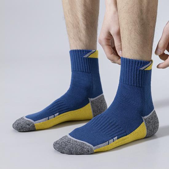 Шкарпетки спортивні чоловічі Партіотичні Donlima 41-43 жовто-синій