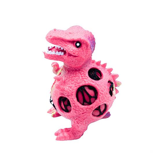 Іграшка антистрес сквіш Динозаврик AINOLWAY рожевий