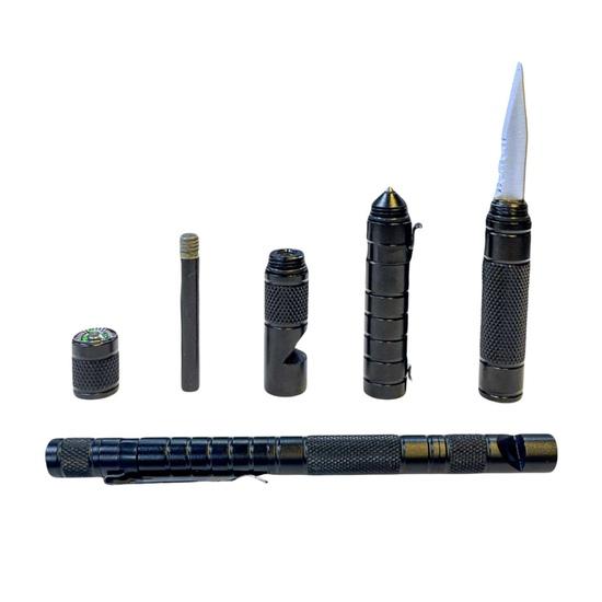Ручка Мультитул у вигляді ручки 5 предметів RovTop чорний