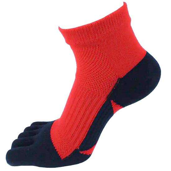 Шкарпетки з пальцями чоловічі VERIDICAL 40-44 синьо-червоний