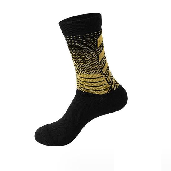 Спортивні шкарпетки чоловічі Престиж Super Elite 41-43 чорно-золотий