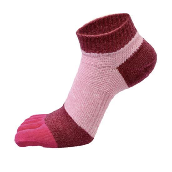 Шкарпетки з пальцями жіночі Захід GinZin 35-37 червоний