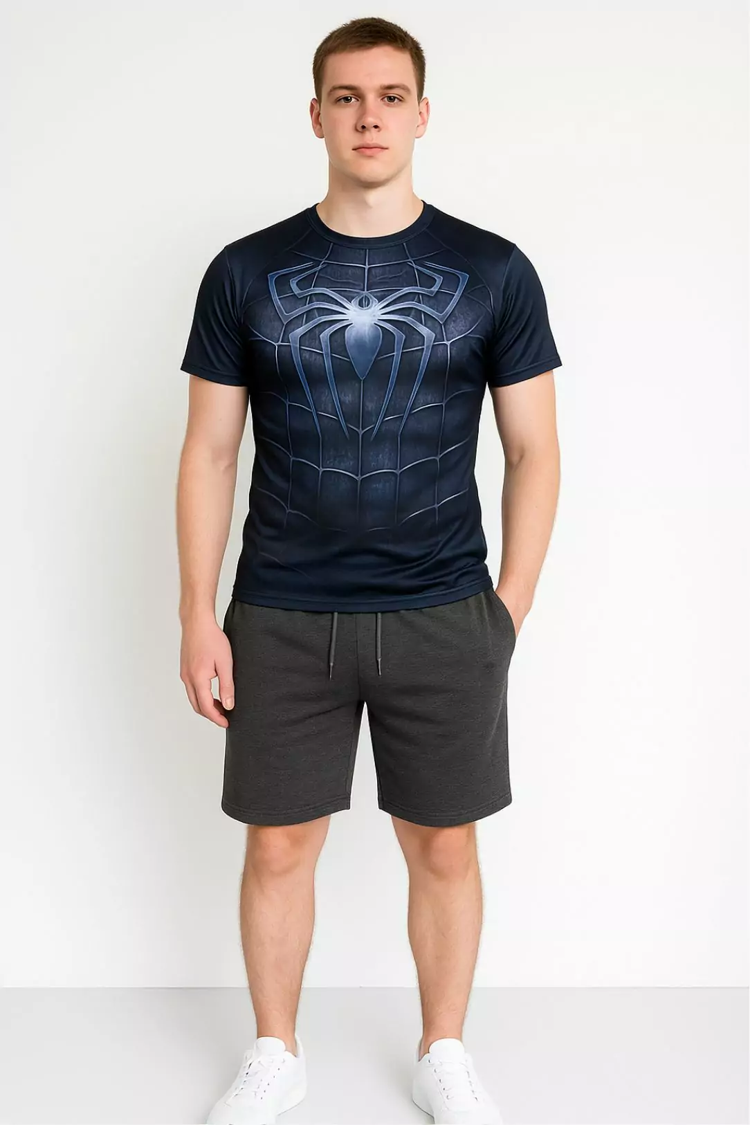 Футболка Людина Павук Spider Jeccordi синій