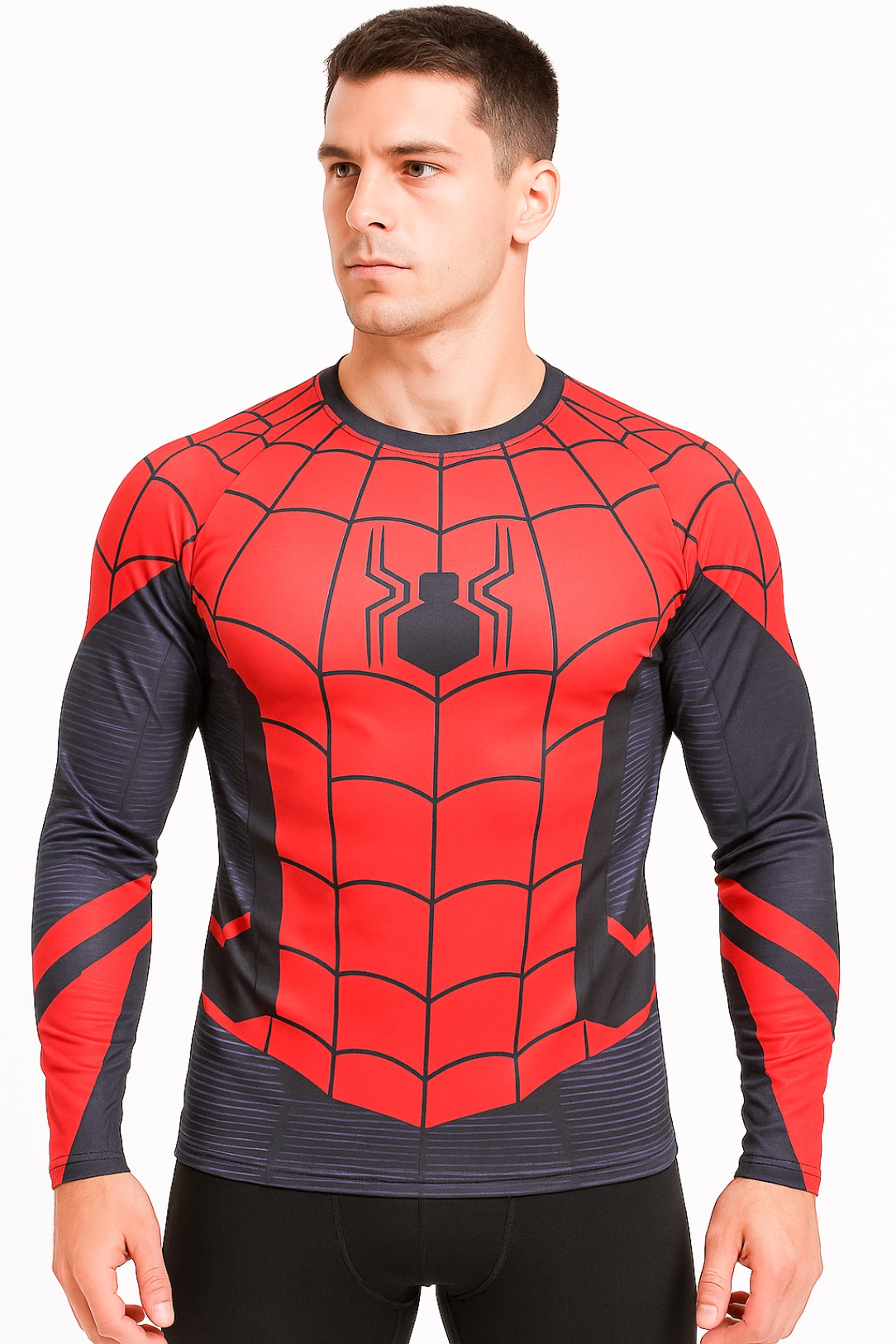Рашгард із павуком Spider Jeccordi червоний