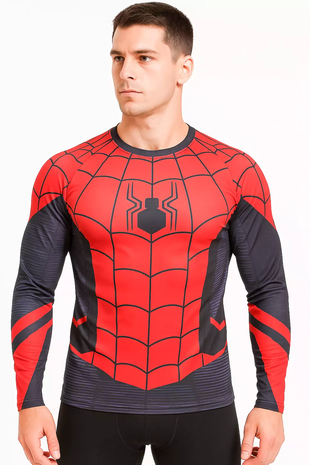 Рашгард із павуком Spider Jeccordi червоний