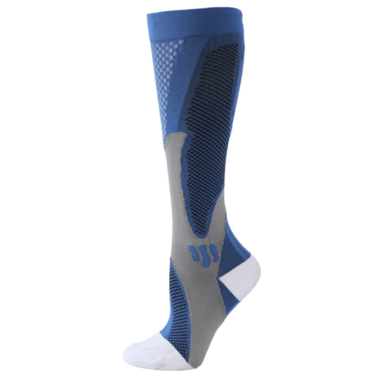 Компресійні шкарпетки гетри професійні Runner BROTHOCK 45-47 синій
