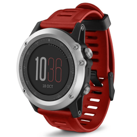 Браслет для годинника Garmin Fenix 3 HR/Fenix 5x 7x 26 мм UTHAI червоний