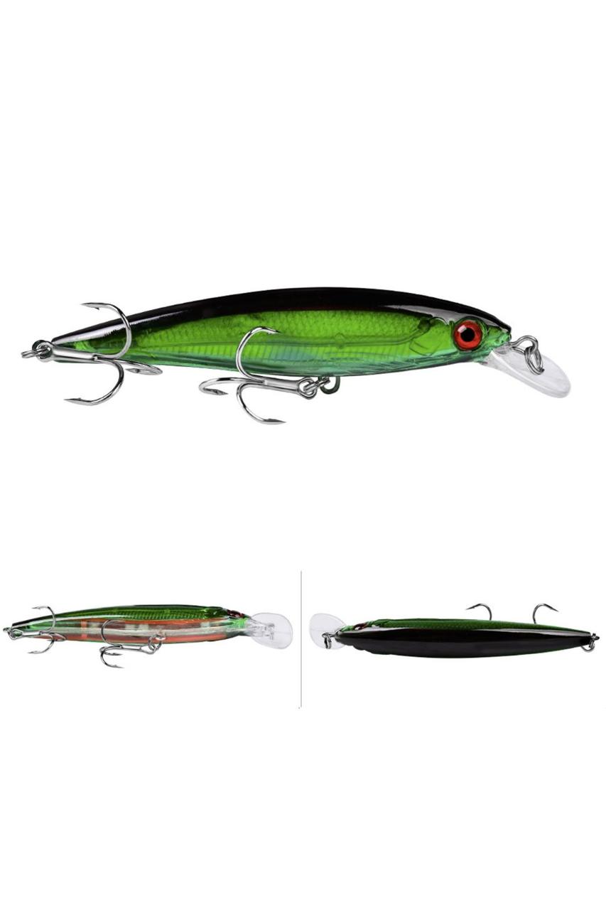 Воблер плавальний Floating Minnow Lure 13,4 г 110 мм заглиблення 60-180 см Proberos болотний
