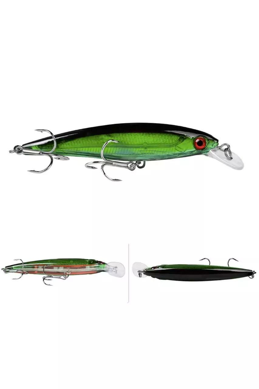 Воблер плавальний Floating Minnow Lure 13,4 г 110 мм заглиблення 60-180 см Proberos болотний