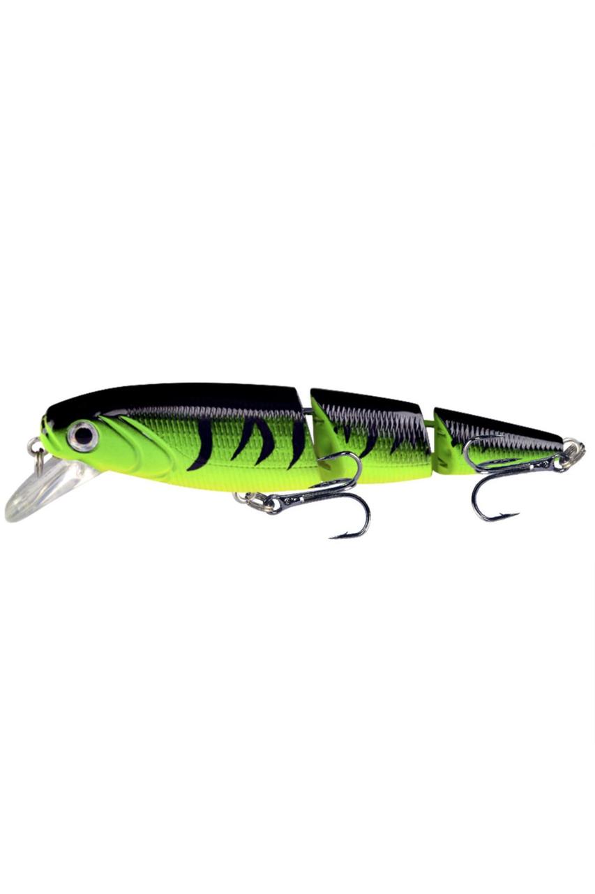 Воблер трисекційний Long Tall Minnow XY-248 15,3 г 110 мм заглиблення 50-150 см Proberos світло-тигровий