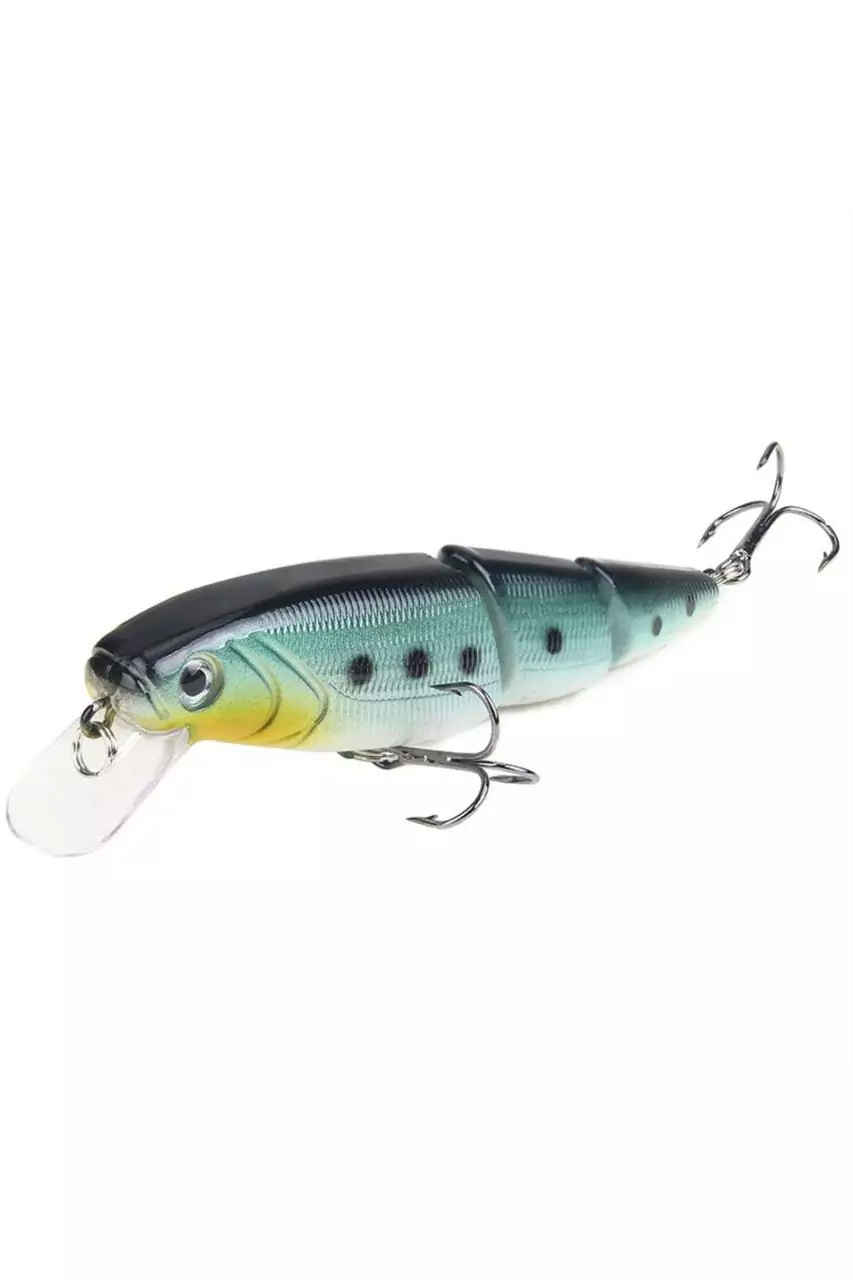 Воблер трисекційний Long Tall Minnow XY-248 15,3 г 110 мм заглиблення 50-150 см Proberos синій