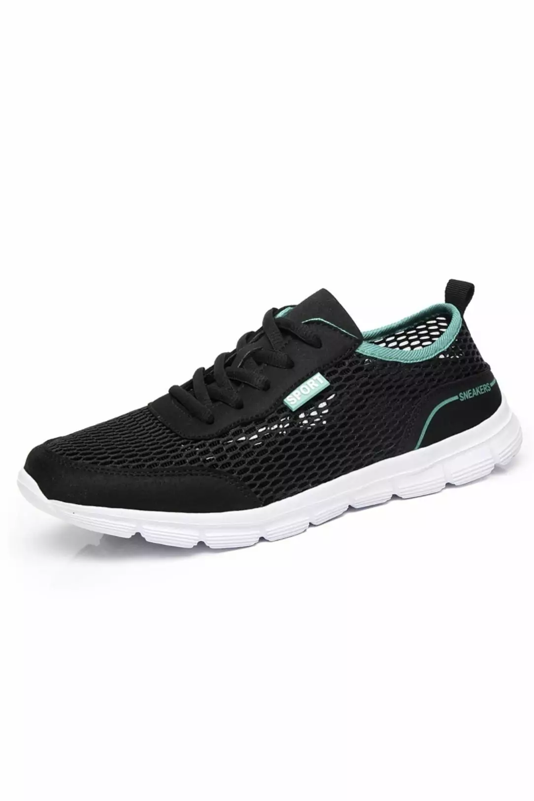 Спортивні кросівки літні Сіточка Mesh чорний